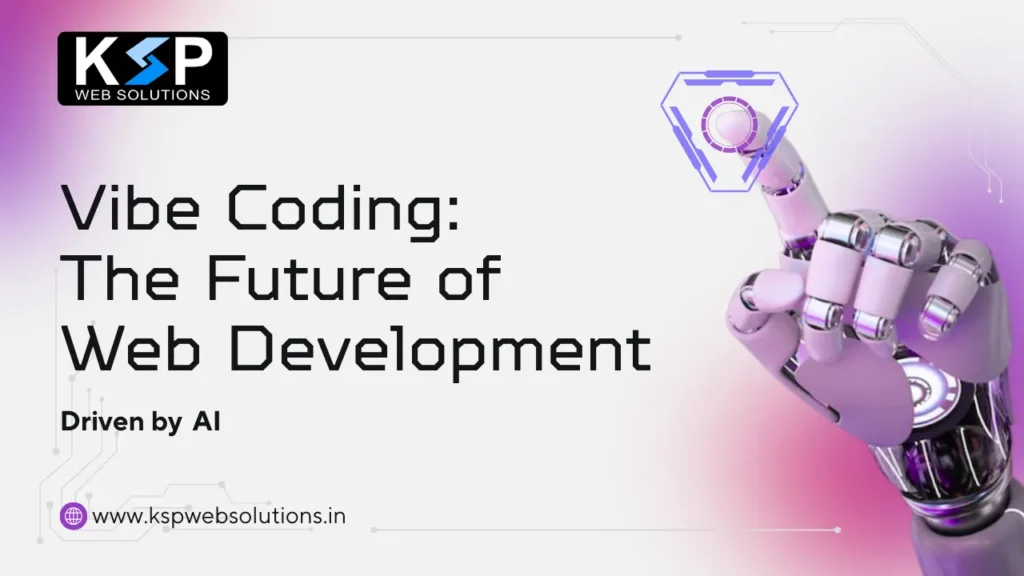 Vibe coding in website development with AI in 2025