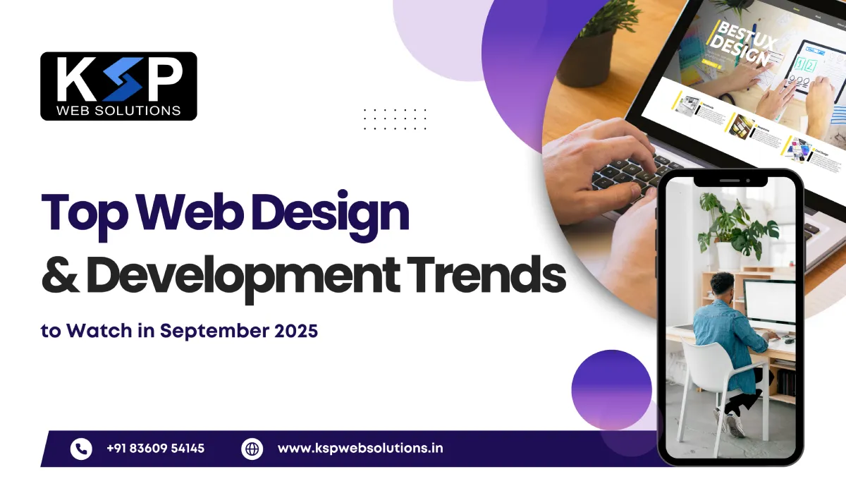 Latest website development trends 2025 with AI tools